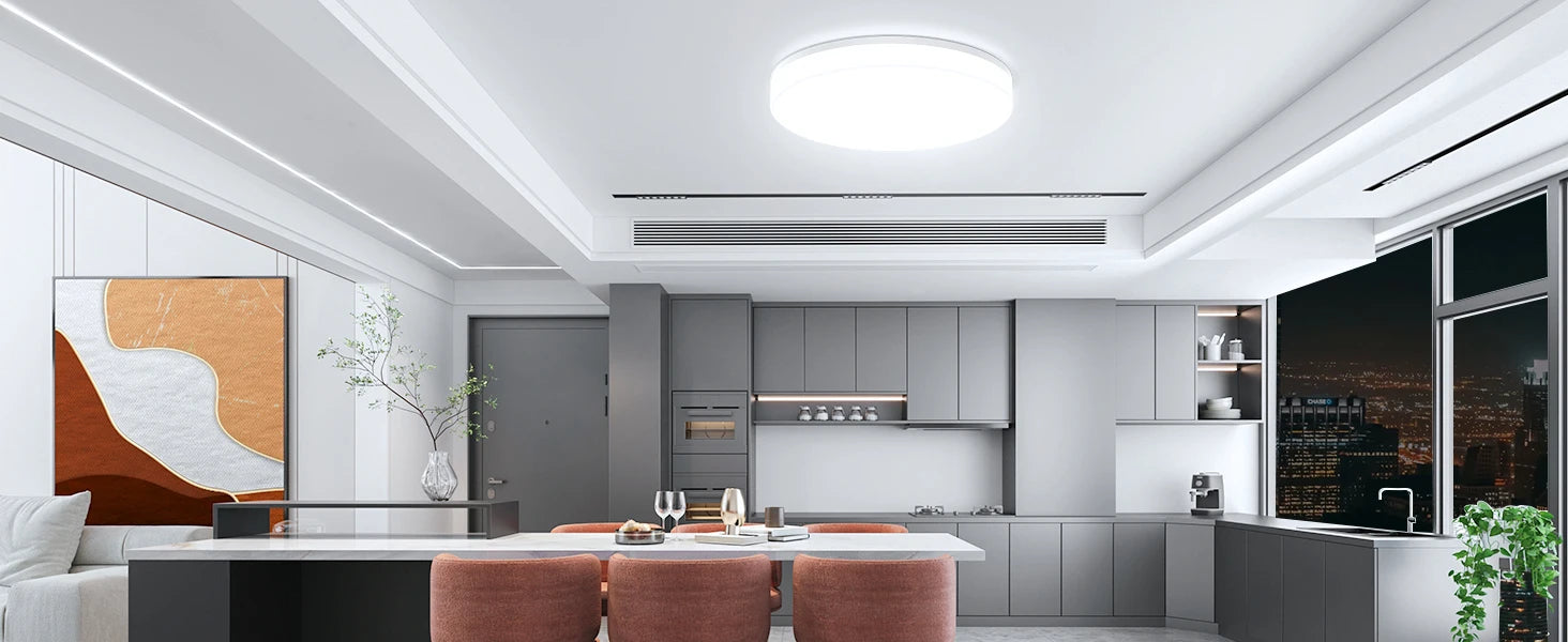 Guérip Ultra-Thin Round LED Ceiling Light