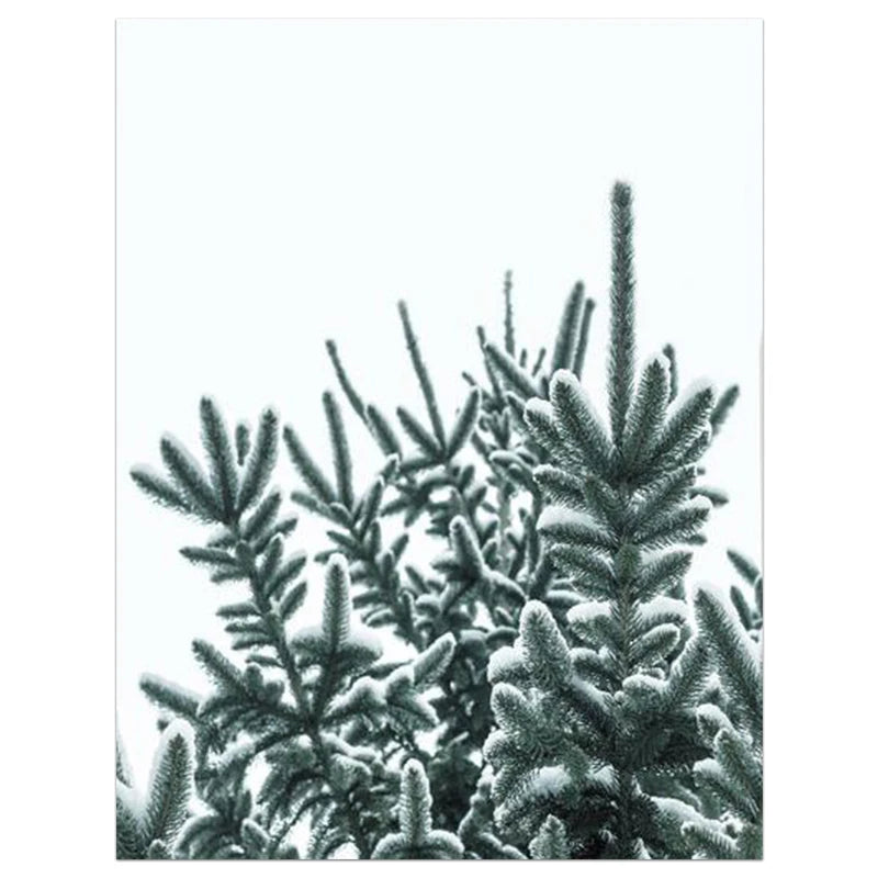 Nordic Moose Posters and Prints Winter Animal Snow Wall Art Forest