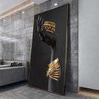 Norév African Woman Wall Painting Art Posters