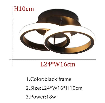 Guérip Modern Geometry LED Ceiling Light