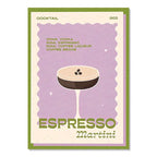 Cocktail Mojito Juice Drinks Bar Vintage Wall Art