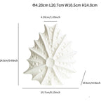 Norév Ceramic Vase Sea Urchin Shape Figurines