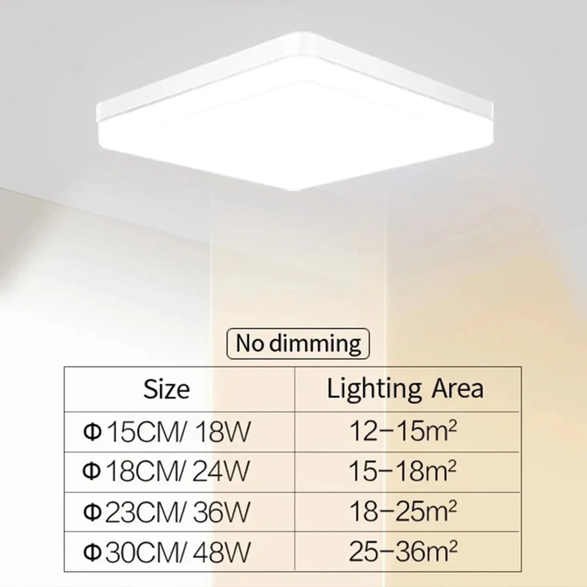 Guérip Pure Frame LED Ceiling Light