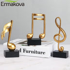 Norév Musical Sculpture Statue Music Note