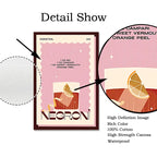 Cocktail Mojito Juice Drinks Bar Vintage Wall Art