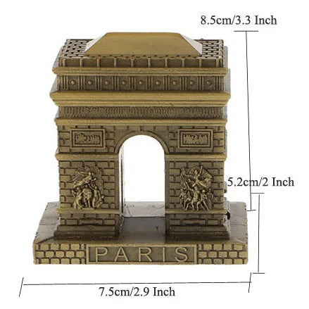 Norév Metal Architecture Figurine World Famous Landmark Building