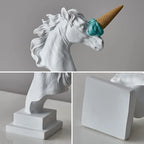 Norév European Modern Decoration Ice Cream Smashing Horse Head