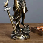 Norév European Antique Bronze Greek Justice Goddess