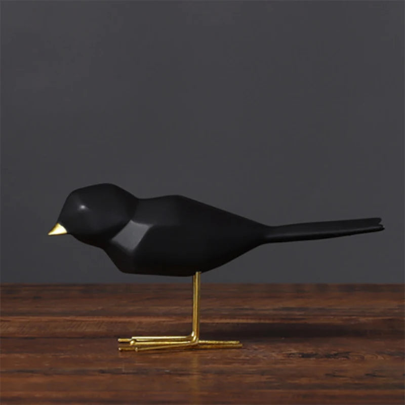 Norév Modern Cute Resin Bird Figurine European