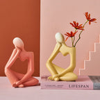 Norév Ceramic Thinker Vase Girl Ornament Nordic Vase