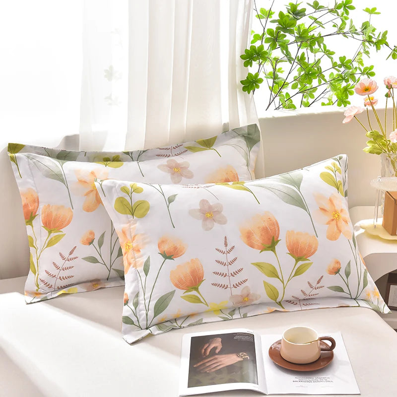 Botanical Print Pillowcase Set