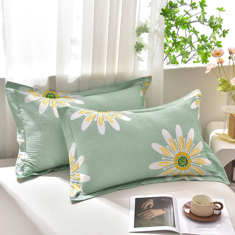 Botanical Print Pillowcase Set