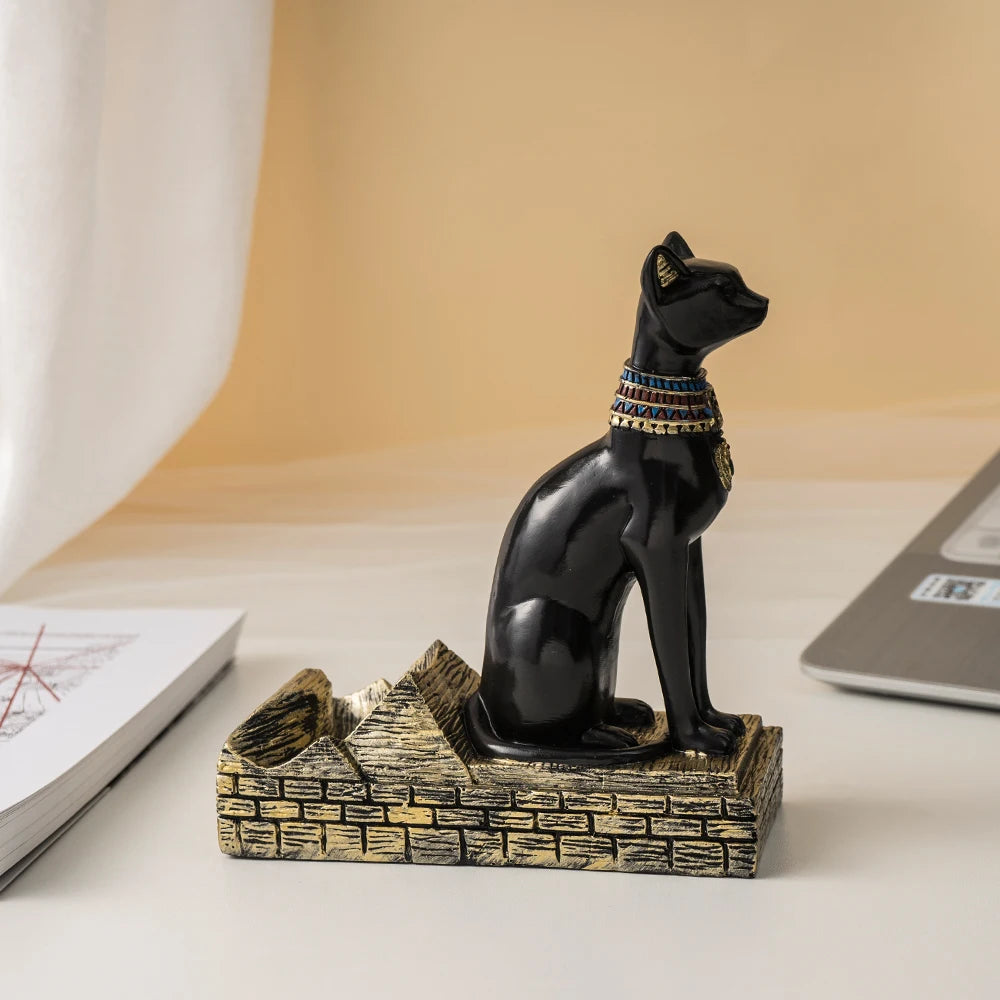 Guérip Anubis Wine Guardian Sculpture