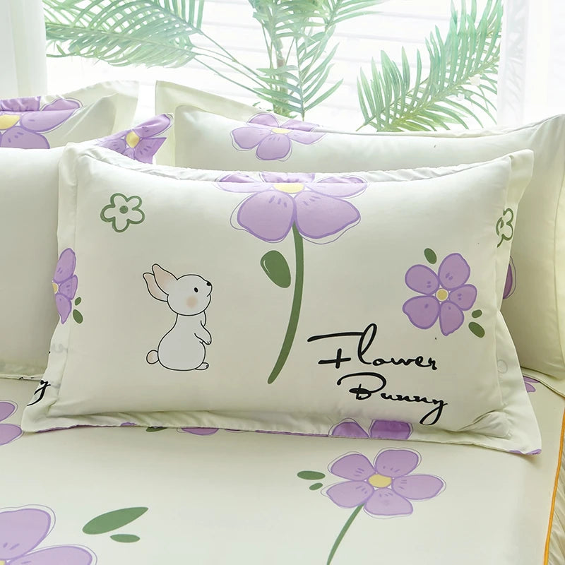 Floral Print Pillowcase Set