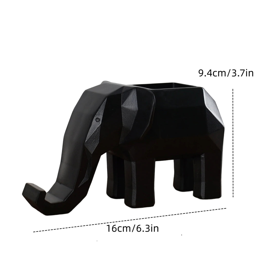 Guérip Geometric Elephant Desk Organizer
