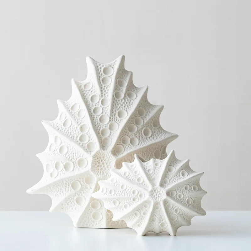 Norév Ceramic Vase Sea Urchin Shape Figurines