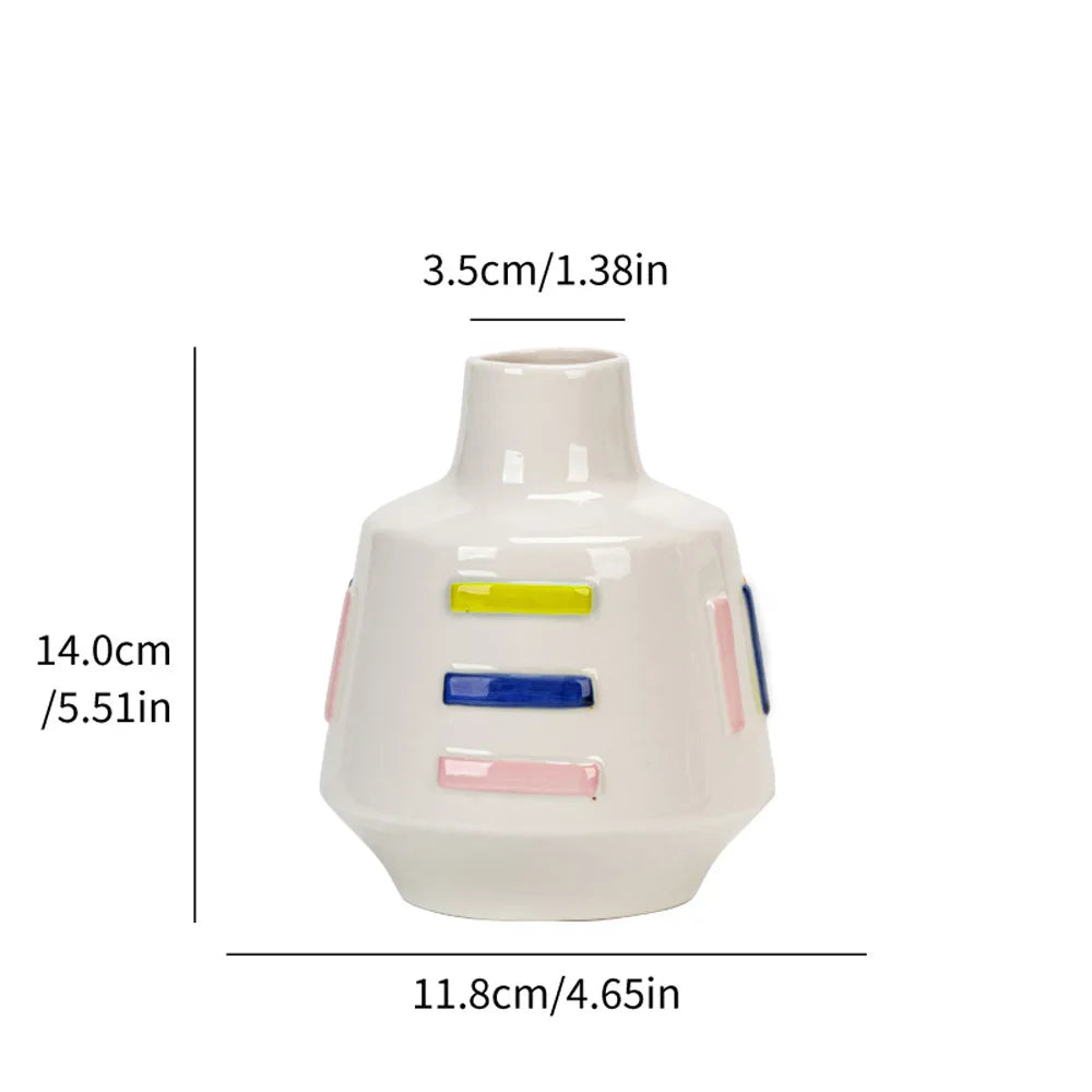 Norév Simple and Elegant Aesthetic Vase Ceramic