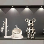 Norév Ceramic Bunny Tray Statue Key Holder Candy Bowl Jewelry