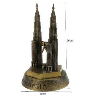 Norév Metal Architecture Figurine World Famous Landmark Building