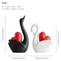 Guérip Swan Couple Love Sculptures