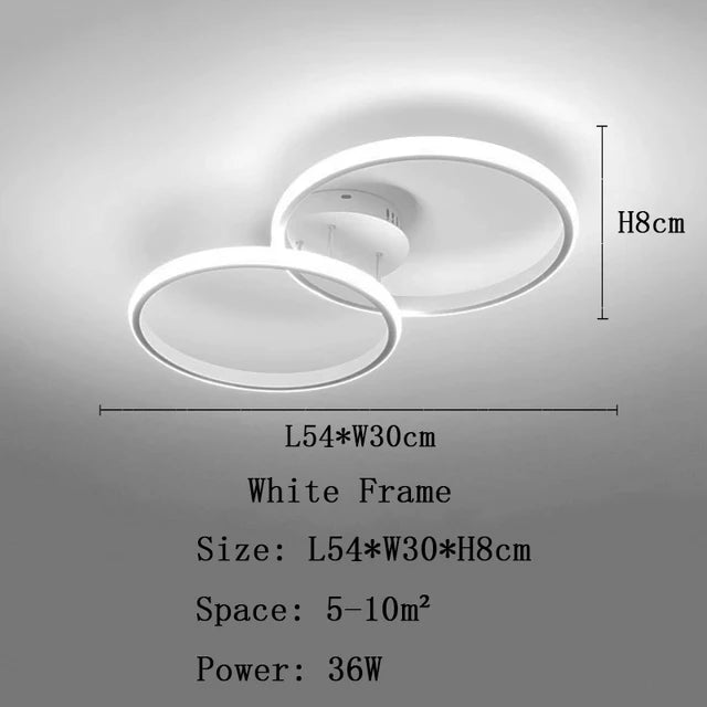 Guérip Modern Geometry LED Ceiling Light