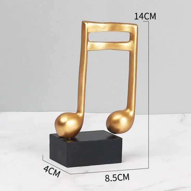 Norév Musical Sculpture Statue Music Note
