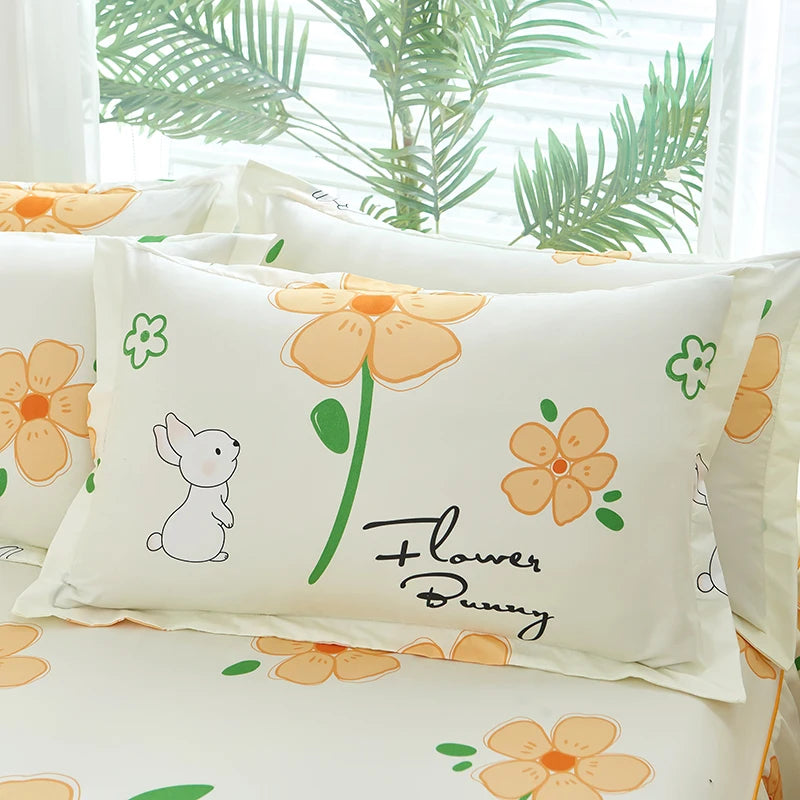 Floral Print Pillowcase Set