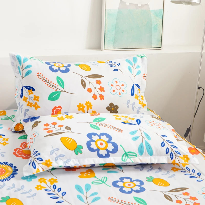 Floral Print Pillowcase Set