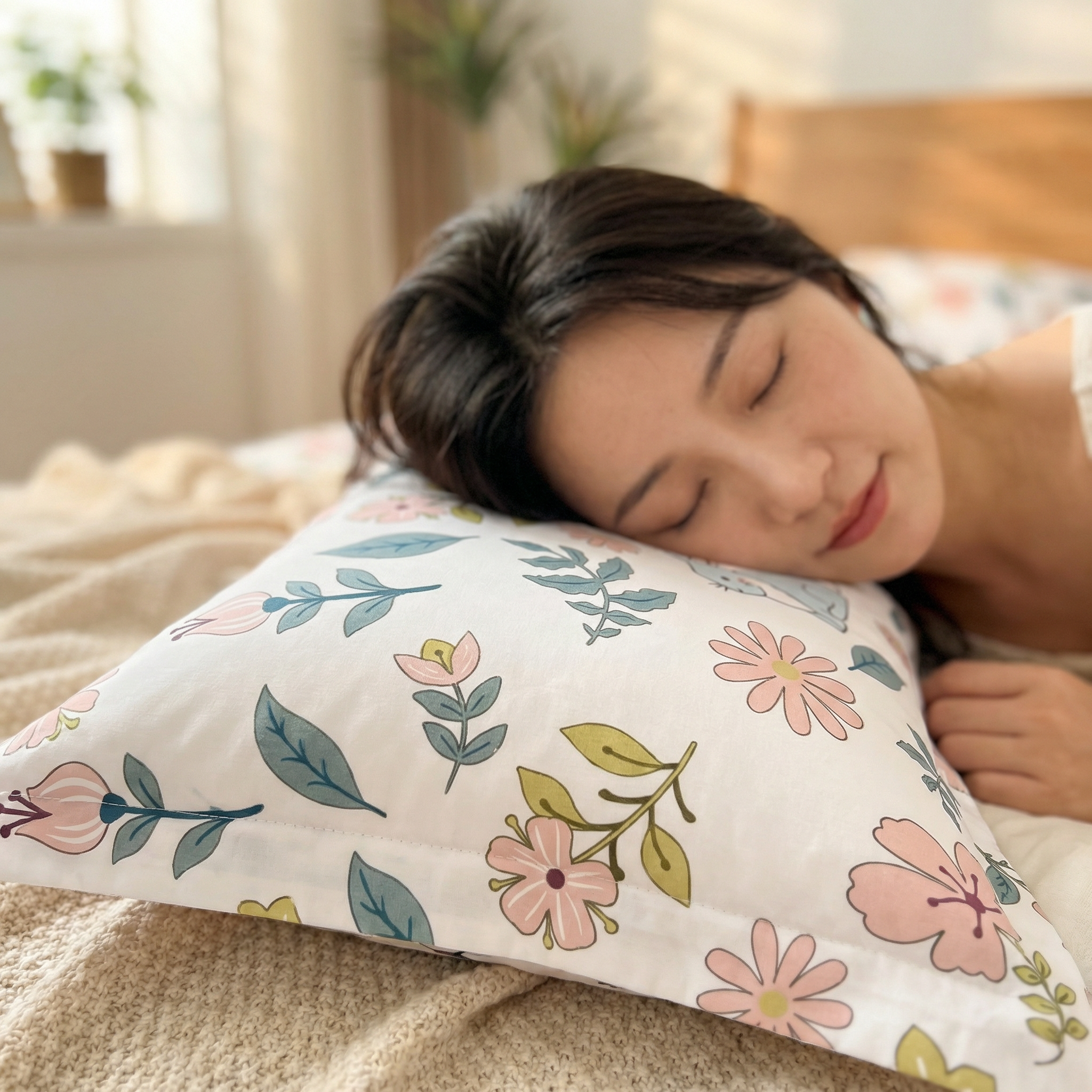 Floral Print Pillowcase Set
